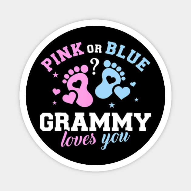 Gender reveal grammy Magnet by Eduardo